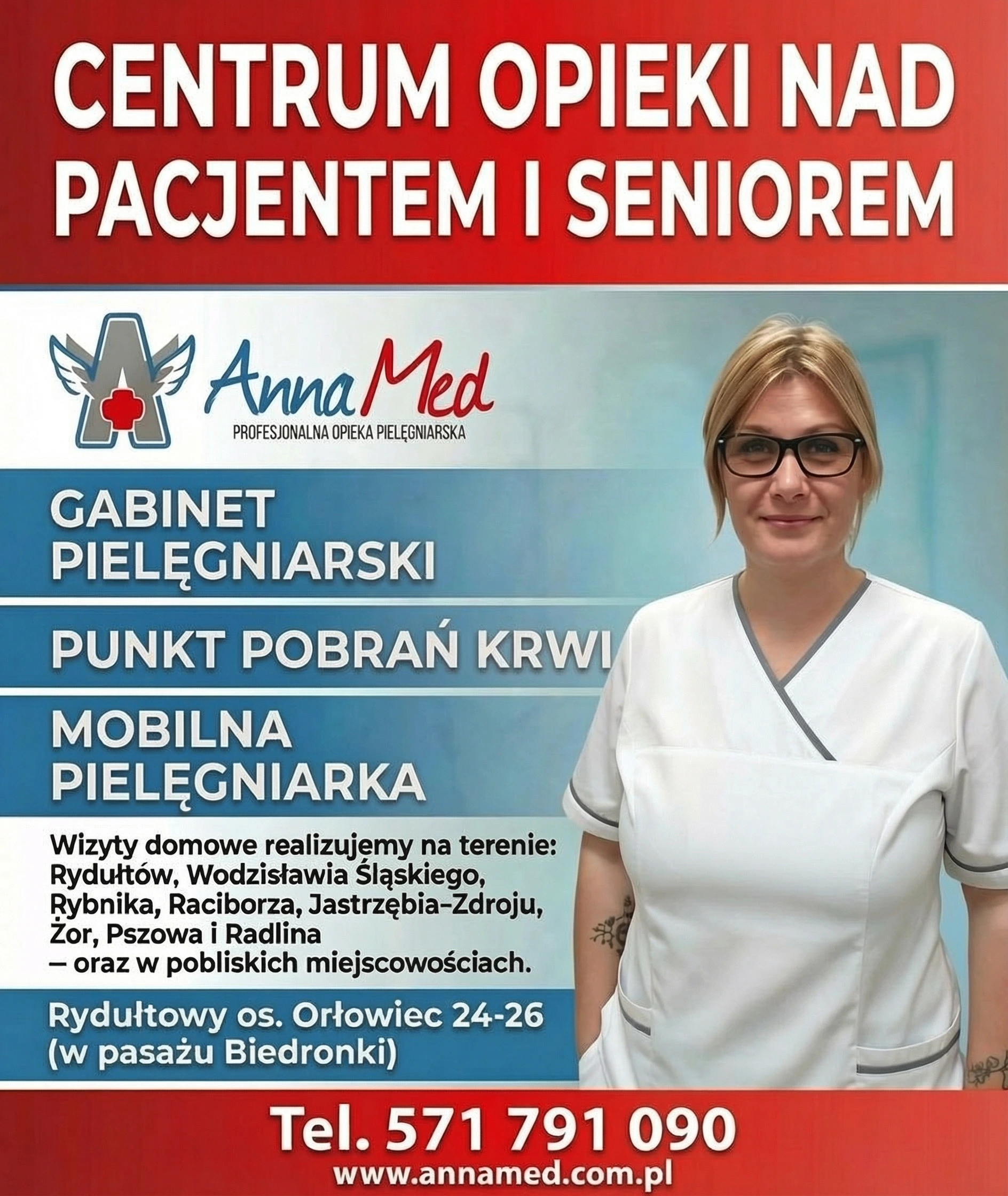 Nowoczesny gabinet zabiegowy AnnaMed - galeria zdjęć wyposażenia