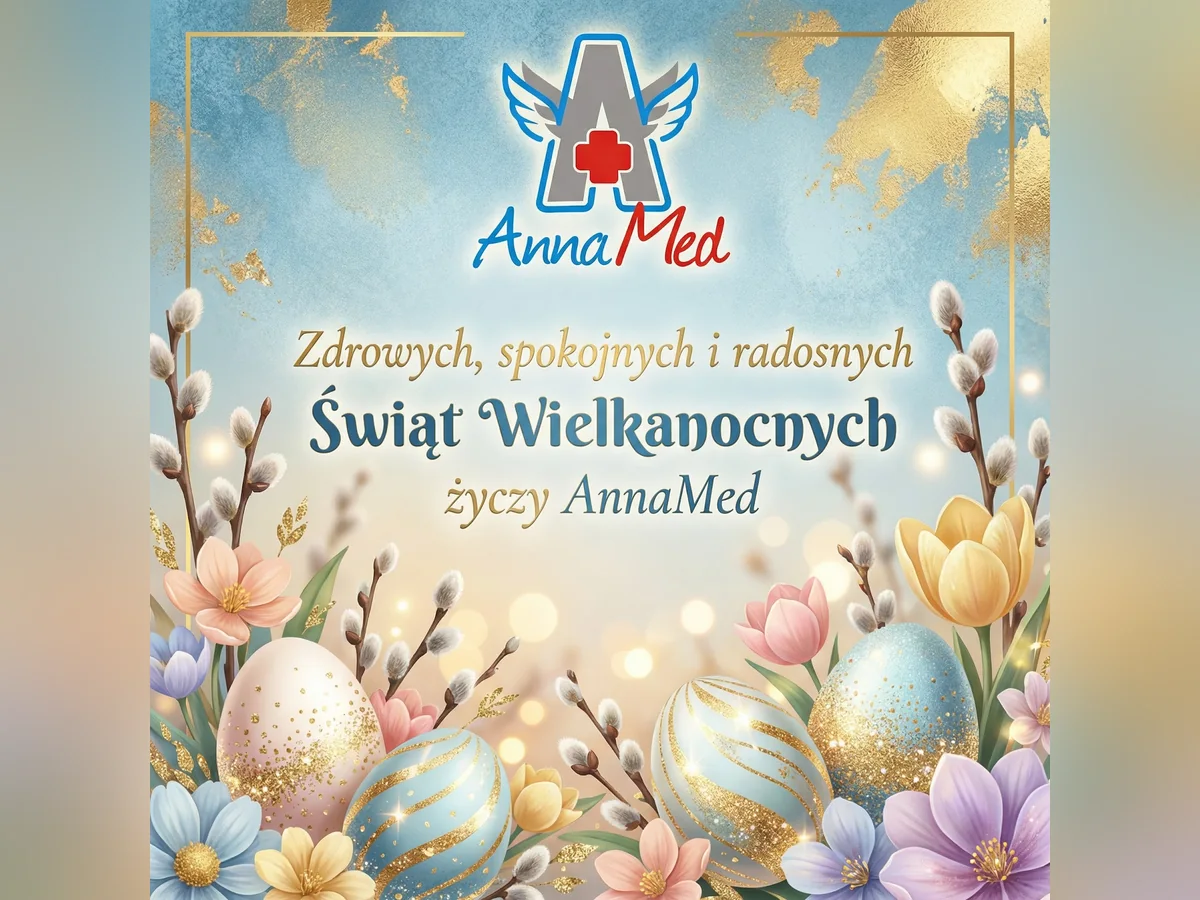 Grafika AnnaMed: Życzenia wielkanocne od AnnaMed