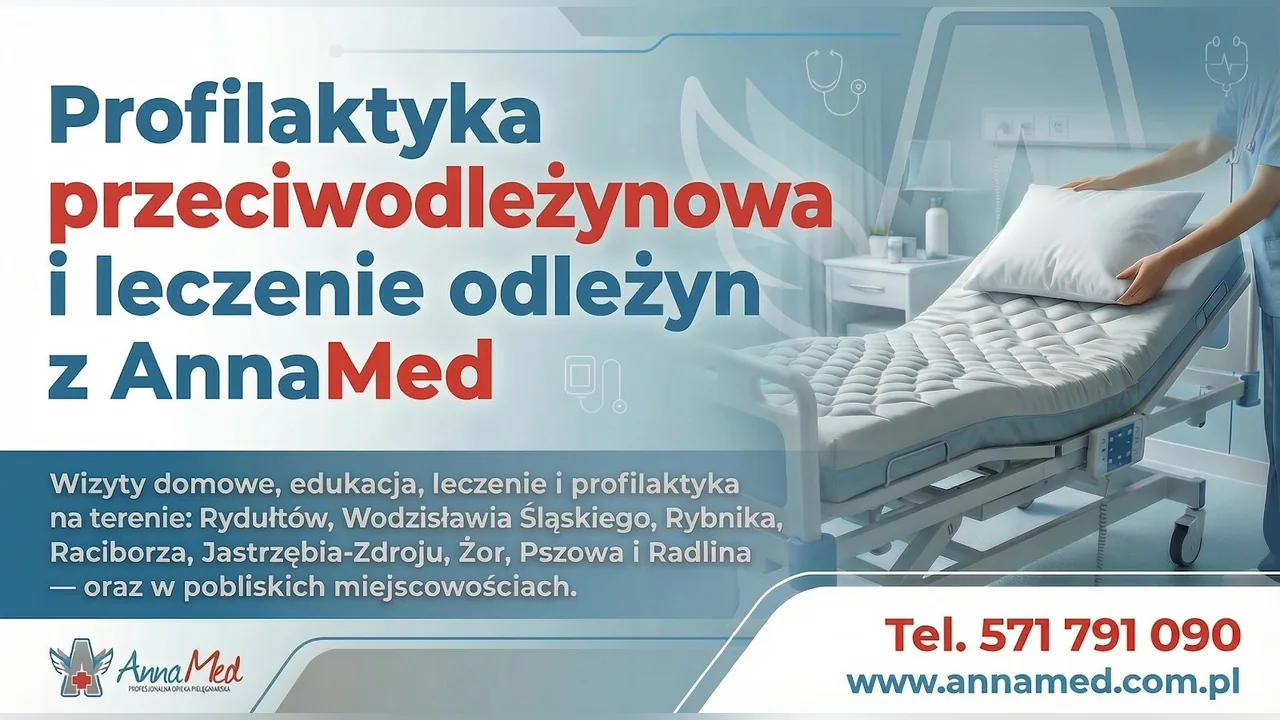 Grafika AnnaMed: Odleżyna to nie tylko rana na skórze