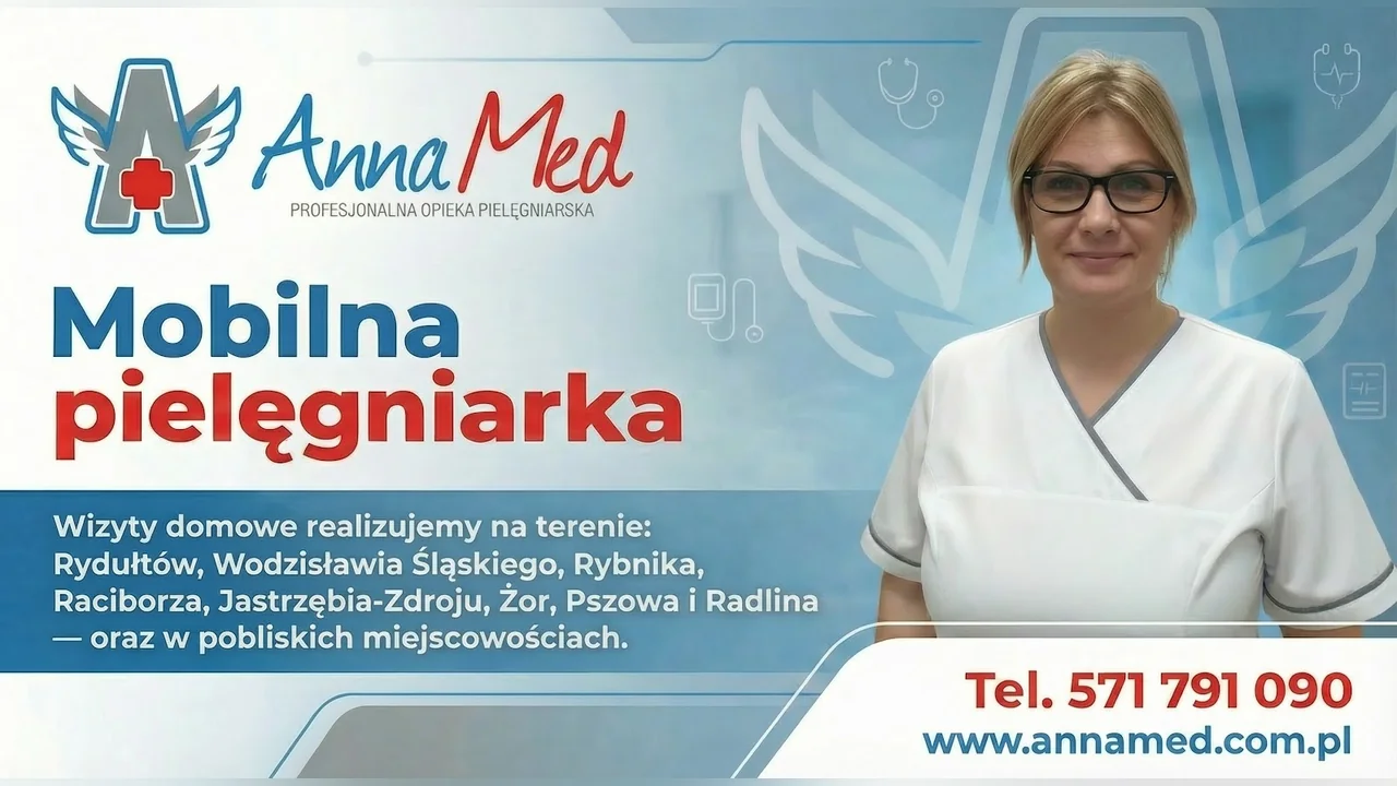 Grafika AnnaMed: Pielęgniarska opieka domowa i gabinet w Rydułtowach