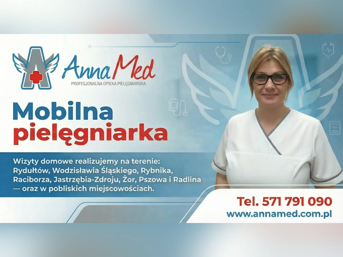 Grafika AnnaMed: Pielęgniarska opieka domowa i gabinet w Rydułtowach