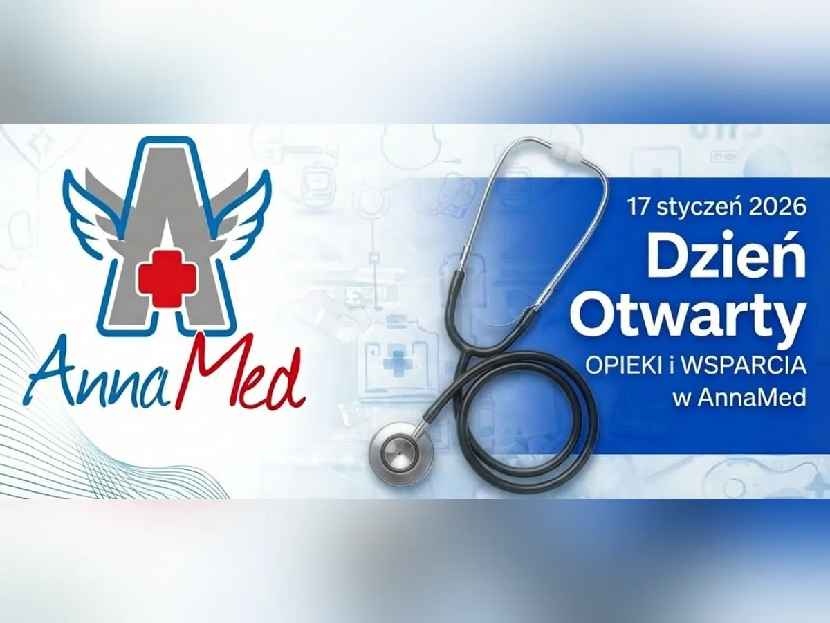 Grafika AnnaMed: Dzień Otwarty Opieki i Wsparcia w AnnaMed – 17 stycznia 2026